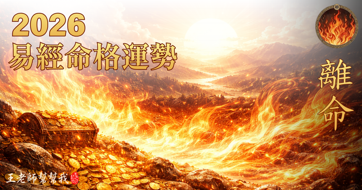 2026 丙午馬年易經命格運勢解析｜離命