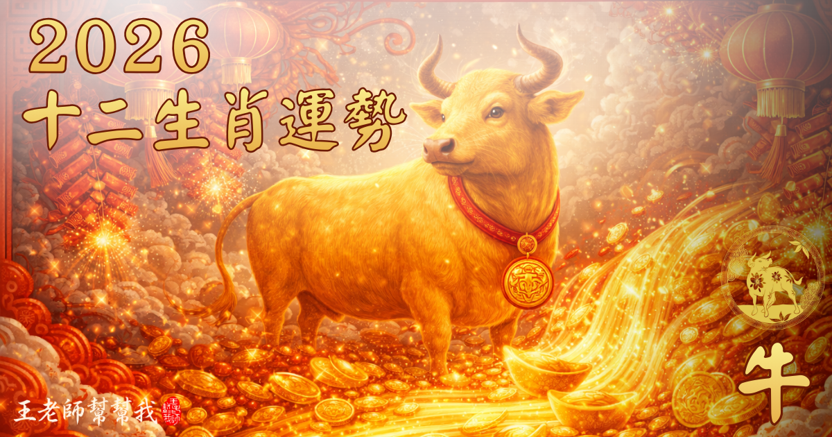 2026 丙午馬年屬牛運勢解析