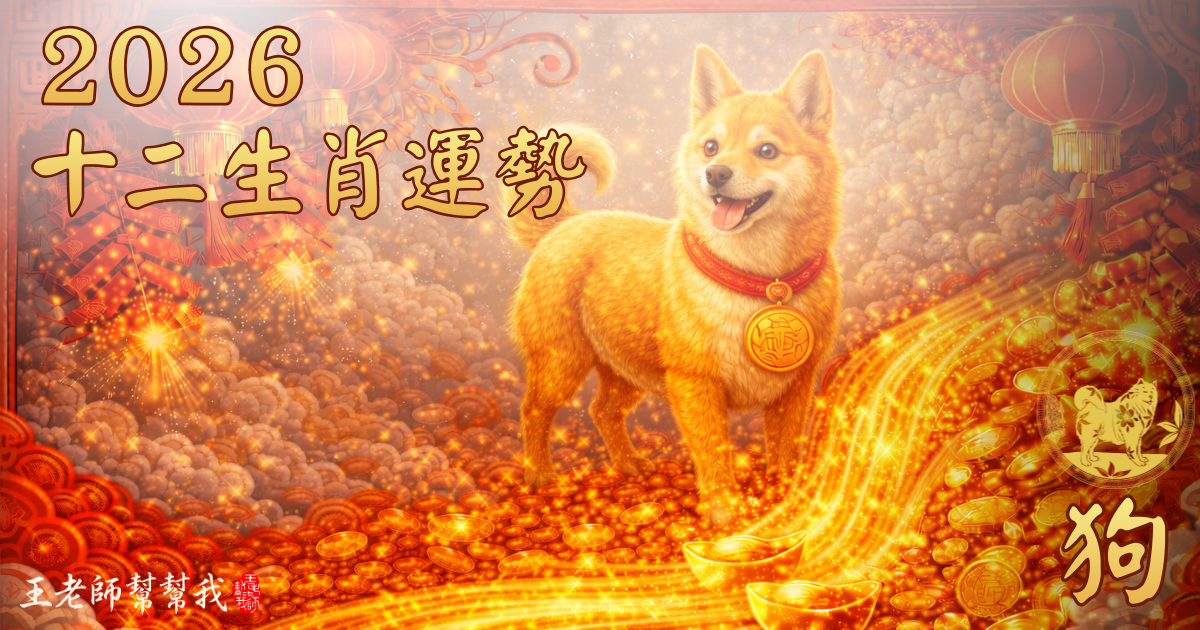 2026 丙午馬年屬狗運勢解析