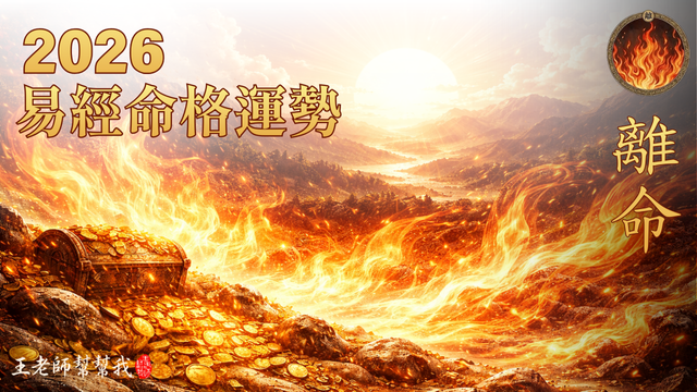 2026 丙午馬年易經命格運勢解析｜離命人：赤馬紅羊年曝光提升與價值輸出