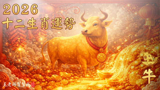 2026 丙午馬年屬牛運勢解析｜赤馬紅羊年害太歲穩中累積