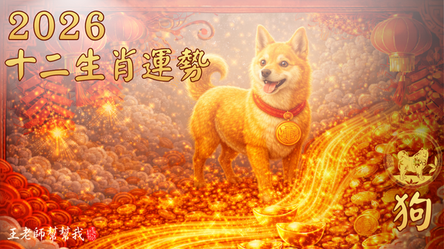 2026 丙午馬年屬狗運勢解析｜赤馬紅羊年三合貴人坐穩位置